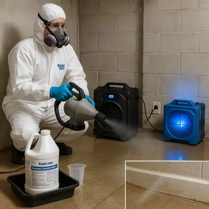 Sanitization and Odor Removal process in Lockhart, TX