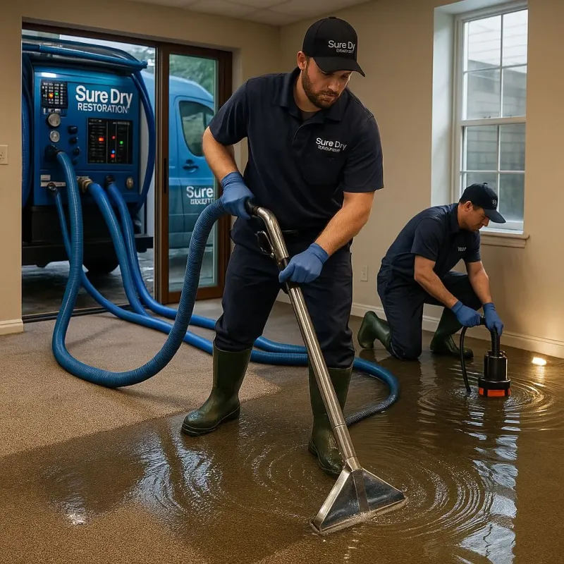 Water Extraction and Removal process in Lockhart, TX